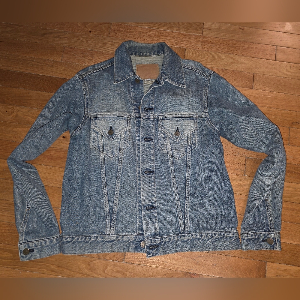 VINTAGE JAPANESE MyHANDS Collection Denim Jacket EQUIFIRST LINE SUPER RARE LARG